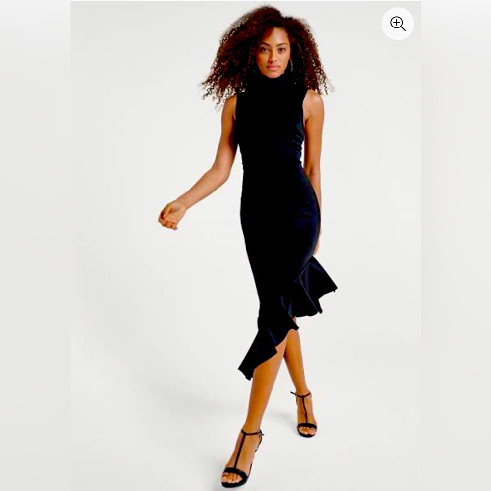 Flirty Asymmetrical Ruffle Dress by Venus! Size 18/20
